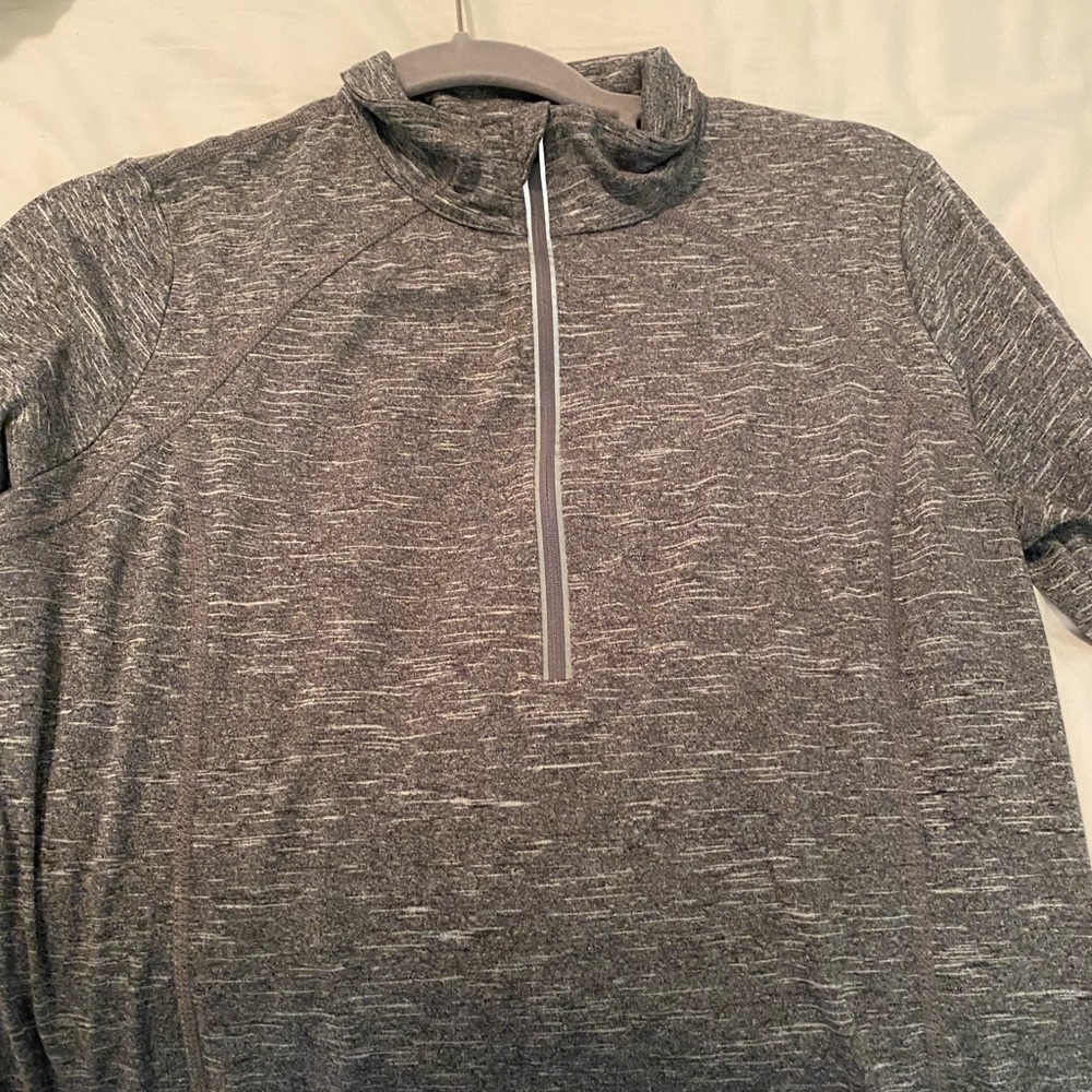 Athletic half zip